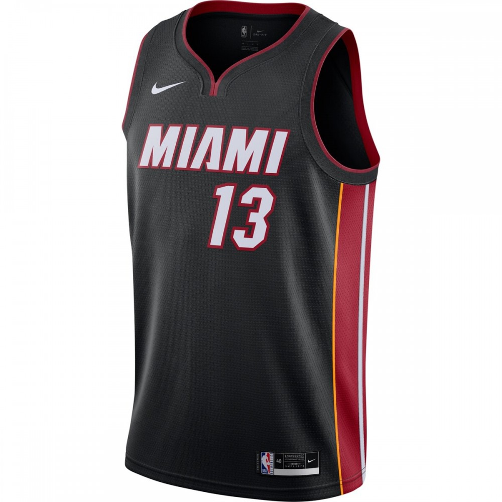 Bam Adebayo Miami Heat 2020/21 Swingman Jersey Black - Icon Edition-Pro Kit Vault | Brand New 26/27 Sports Jerseys